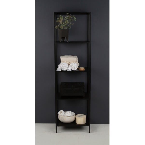 Juodos spalvos metalinė spinta Canett Lite, aukštis 175 cm-image-1