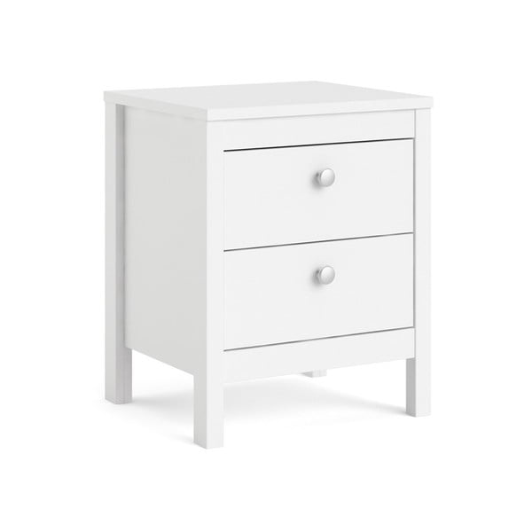 Baltas naktinis staliukas Madrid - Tvilum-image-4