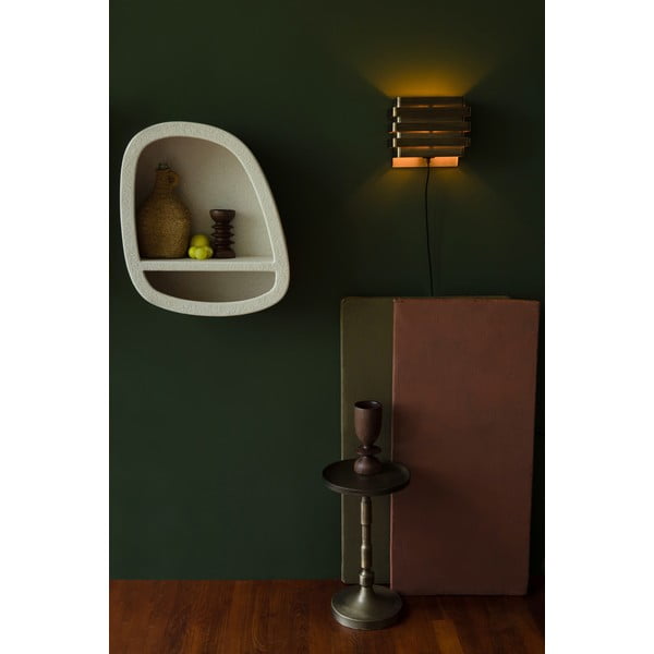 Kelių aukštų sieninė lentyna kreminės spalvos 23 cm Veda – Dutchbone-image-1