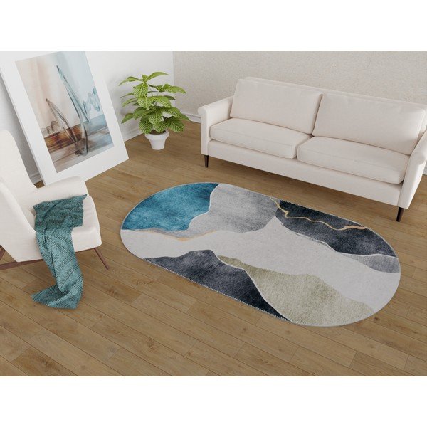 Skalbiamas kilimas 60x100 cm Oval – Vitaus-image-1