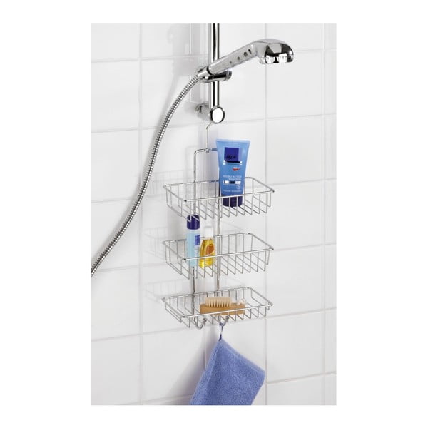 Sieninė vonios kambario lentyna Wenko Nivala-image-2