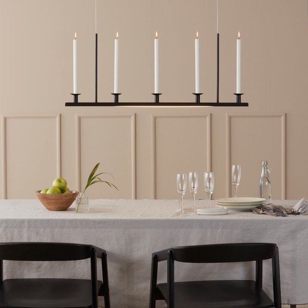 Juodas pakabinamas šviestuvas Markslöjd Downtown-image-1