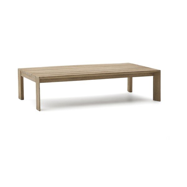 Iš akacijos masyvo sodo kavos staliukas 82,5x140 cm Ambra – Kave Home