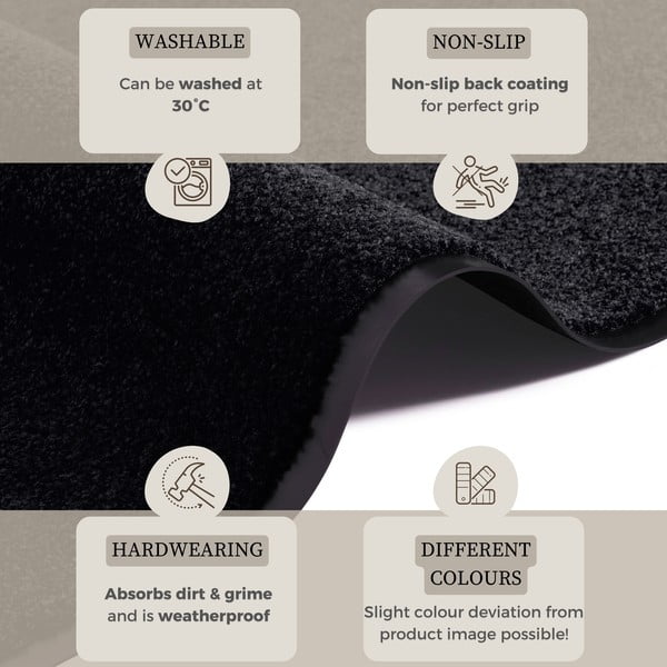 Grindų kilimėlis 60x180 cm Wash and Clean – Hanse Home-image-3