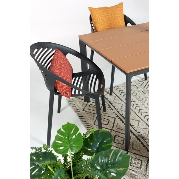 Juodas sodo krėslas Bonami Essentials Joanna-image-1