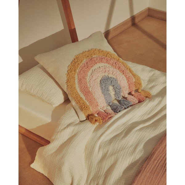 Iš medvilnės vaikiškas pagalvės užvalkalas 45x45 cm Tadea – Kave Home-image-1