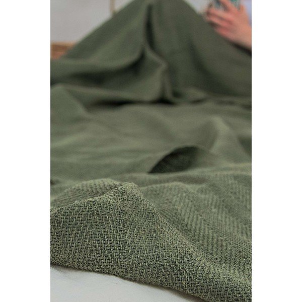 Khaki spalvos lovatiesė 240x220 cm Marla  – Mijolnir-image-2