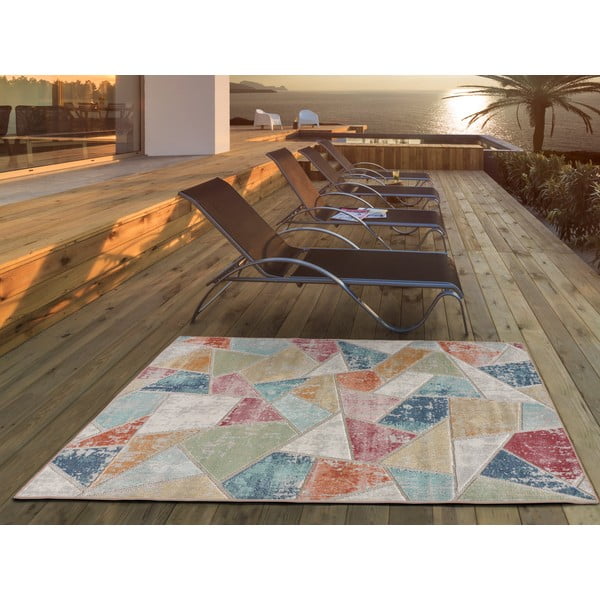 Lauko kilimas smėlio spalvos 160x230 cm Soley – Universal-image-1