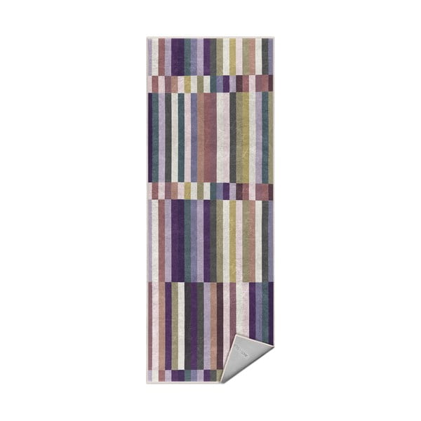 Skalbiamas violetinės spalvos kilimas 80x200 cm Purple Rain – Mila Home