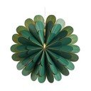 Šviečianti dekoracija žalios spalvos su Kalėdų motyvu ø 45 cm Marigold – Markslöjd