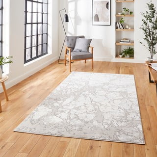 Kilimas šviesiai pilkos spalvos/kreminės spalvos 80x150 cm Apollo – Think Rugs