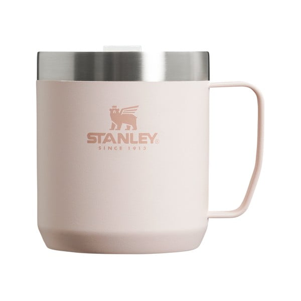Kelioninis puodelis (ne termo) šviesiai rožinės spalvos 350 ml – Stanley