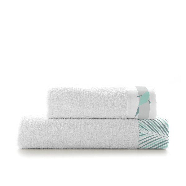 2 medvilninių rankšluosčių rinkinys Blanc Zigzag-image-2