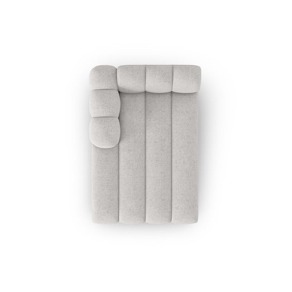 Gultas šviesiai pilkos spalvos (su kairiuoju kampu) Lupine – Micadoni Home-image-3