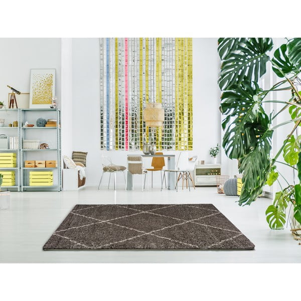 Pilkas kilimas Universal Lynn Lines, 80 x 150 cm-image-1