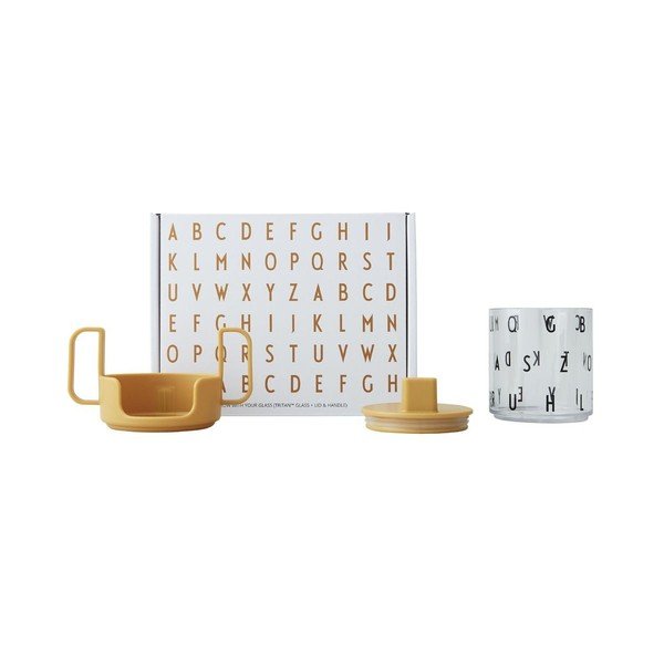 Geltonas vaikiškas puodelis Design Letters Grow With Your Cup-image-2