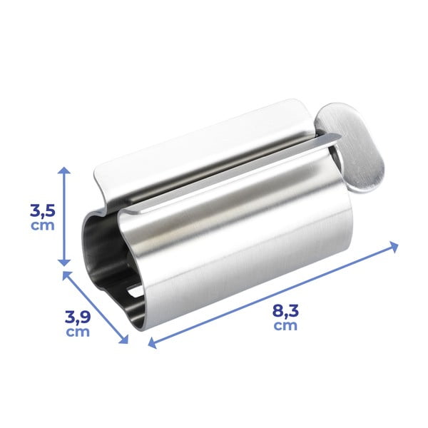 Iš metalo dantų pastos tūbelės spaustukas 3 vnt. – Maximex-image-3