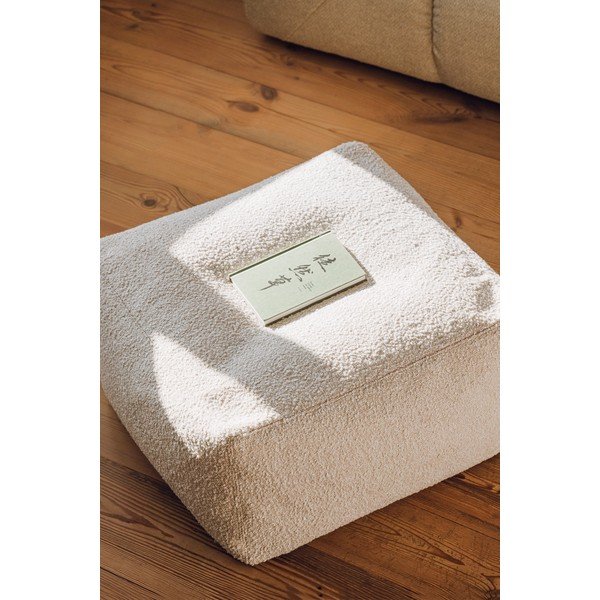 Smėlio spalvos pufas iš boucle Keno – noo.ma-image-3