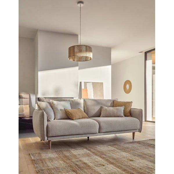 Natūralios spalvos gaubtas ø 47 cm Crista - Kave Home-image-1