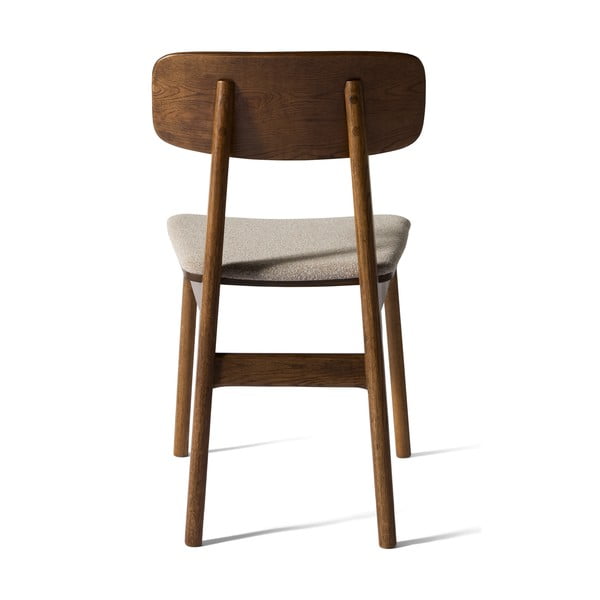Rudos spalvos valgomojo kėdė Livo – Unique Furniture-image-4