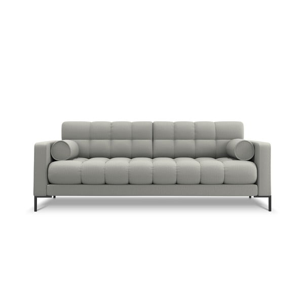 Sofa šviesiai pilkos spalvos 217 cm Bali – Cosmopolitan Design