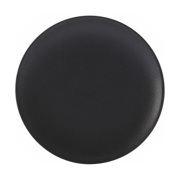 Lėkštė iš keramikos juodos spalvos ø 27 cm Caviar – Maxwell & Williams