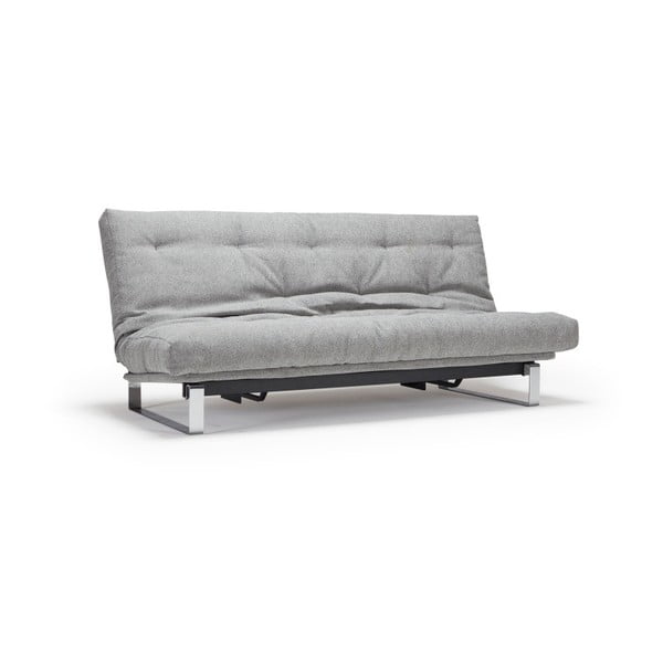 Šviesiai pilka sofa lova Inovacijos Minimalus elegantiškas melanžas šviesiai pilka