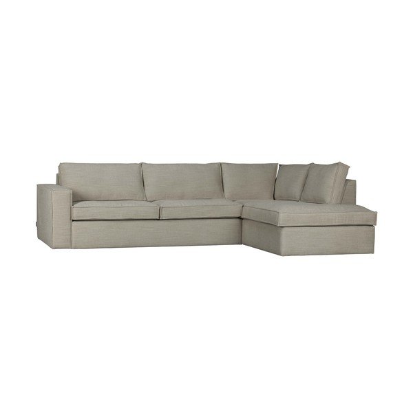 Kampinė sofa smėlio spalvos (su dešiniuoju kampu) Freddie – WOOOD-image-2