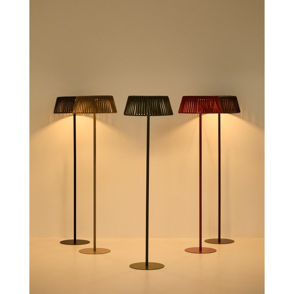 Nešiojamas/pastatomas lauko šviestuvas LED saulės baterijos (aukštis 160 cm) Aldet – Kave Home-image-4
