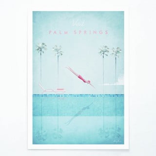 Plakatas Travelposter Palm Springs, 50 x 70 cm