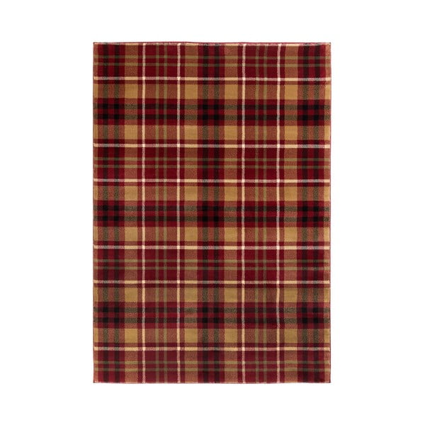 Raudonas kilimas Flair Rugs Highland, 120 x 170 cm