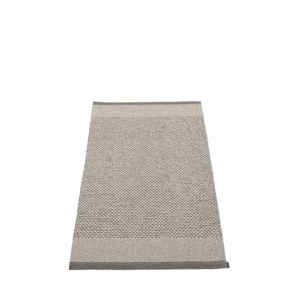 Pilkos spalvos lauko ir vidaus kilimas 85x160 cm Edit Warm Grey – Pappelina