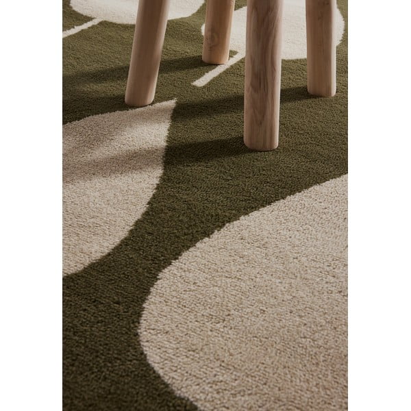 Vaikiškas kilimas khaki spalvos 120x170 cm Lovely Leaves – Hanse Home-image-2