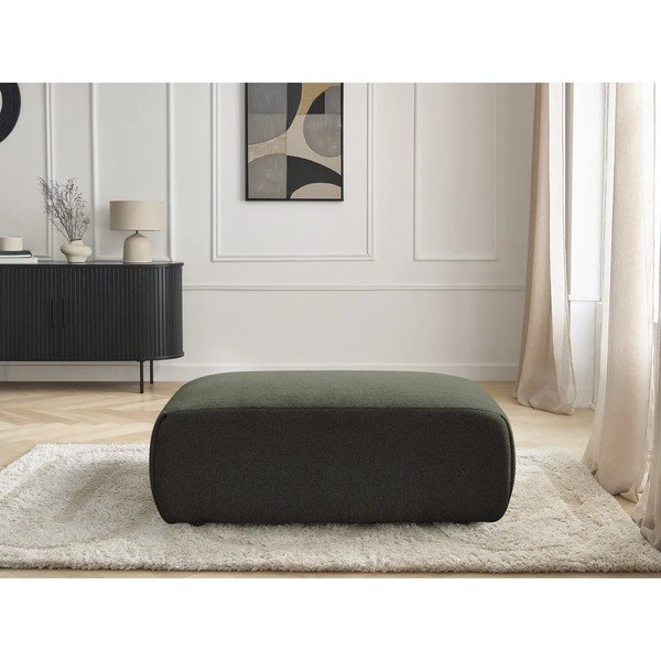 Žalios spalvos modulinė taburetė Jana – Bobochic Paris-image-1