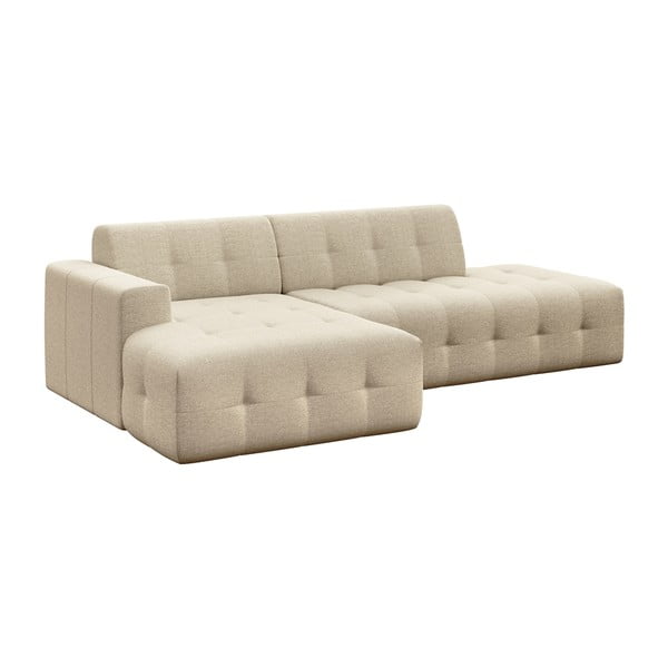 Smėlio spalvos kampinė sofa (su kairiuoju kampu/su gultu) Tuil – Rodier-image-2