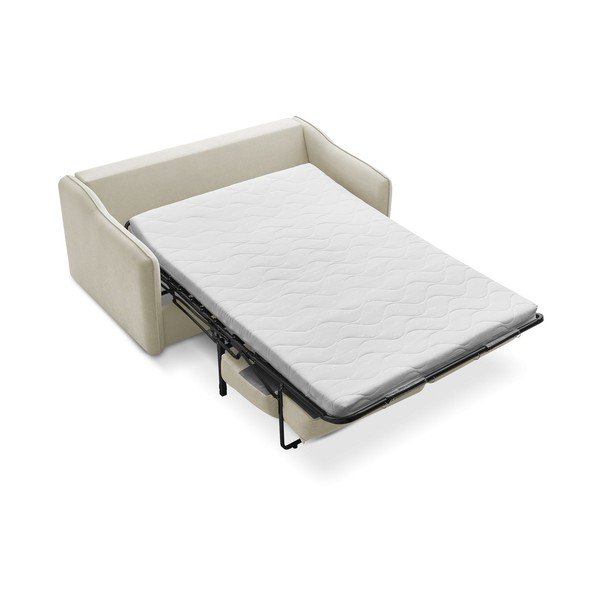 Smėlio spalvos sofa miegojimui/sulankstoma 178 cm Lenny – Bobochic Paris-image-4