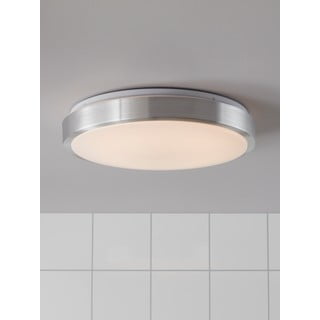 Baltos ir sidabrinės spalvos LED lubinis šviestuvas ø 39 cm Moon - Markslöjd