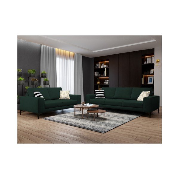Žalia sofa "Cosmopolitan Design Lugano", 239 cm-image-4