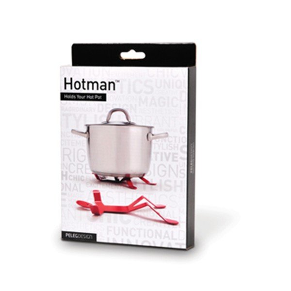 Karšto puodo kilimėlis, Karštas žmogus, raudonas-image-4