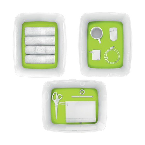 Balta ir žalia dėžutė su dangteliu MyBox - Leitz-image-2