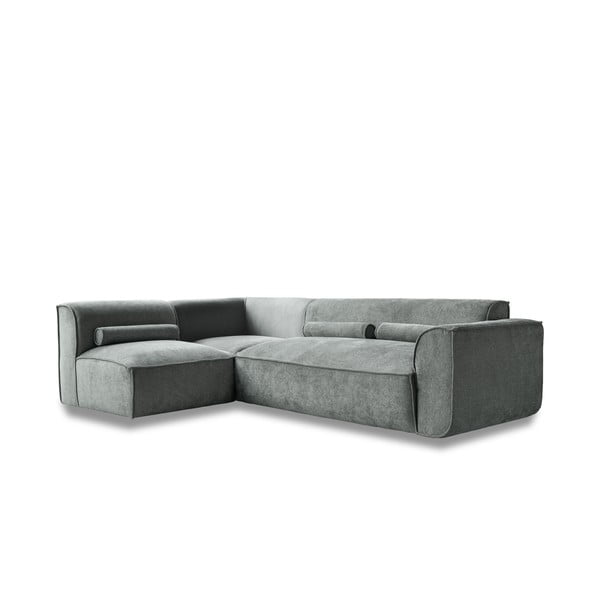 Kampinė sofa šviesiai žalios spalvos (su kairiuoju kampu) Flex Felix – Miuform