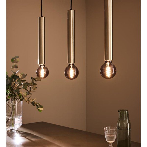 Pakabinamas auksinis šviestuvas Markslöjd Sencillo, ilgis 75 cm-image-1