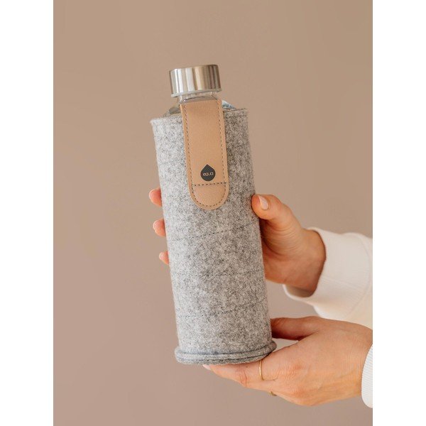 Borosilikatinio stiklo buteliukas su veltu dėklu Equa Mismatch Sand Sky, 750 ml-image-2