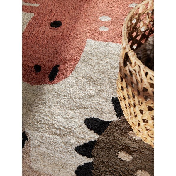 Skalbiamas/rankų darbo iš medvilnės vaikiškas kilimas 140x200 cm Snuggle Zoey – Hanse Home-image-4