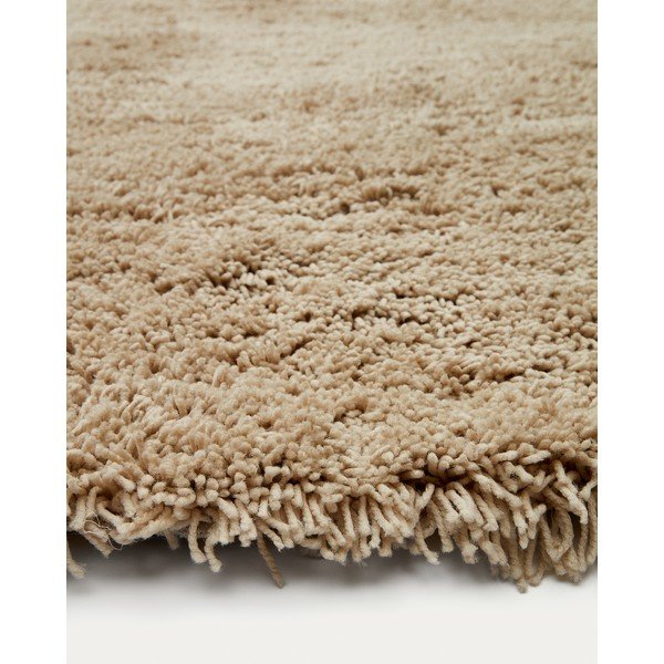 Smėlio spalvos kilimas 200x300 cm Neade – Kave Home-image-3