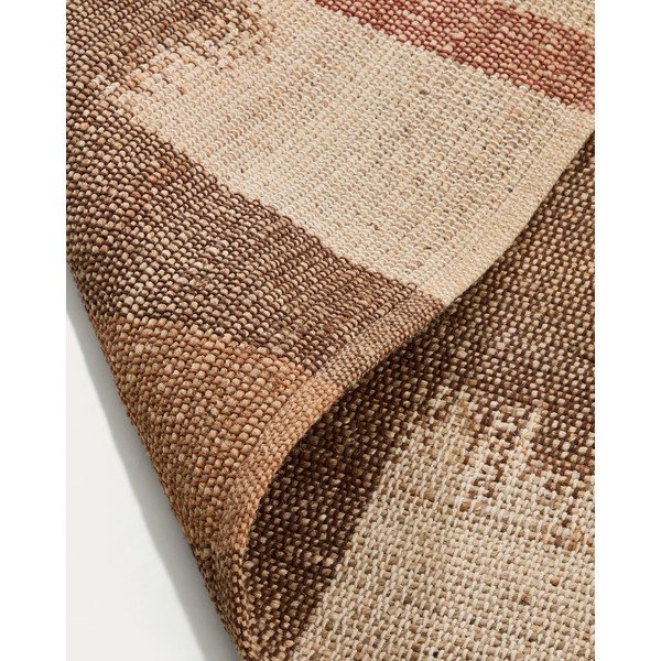 Rankų darbo iš džiuto kilimas 200x300 cm Domira – Kave Home-image-3