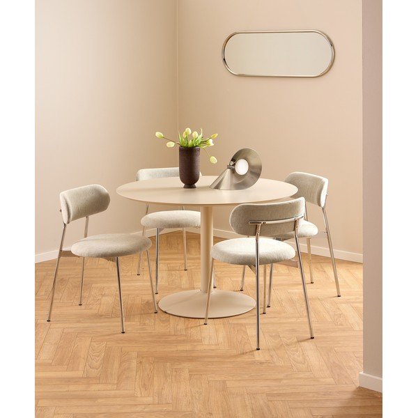 Kreminės spalvos valgomojo kėdė Lyric – Actona-image-1