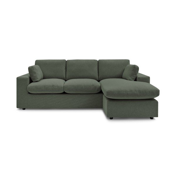 Žalios spalvos kampinė sofa Belair – Bobochic Paris