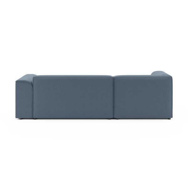 Mėlynos spalvos kampinė sofa (su kairiuoju kampu/su gultu) Merid  – Ropez-image-4