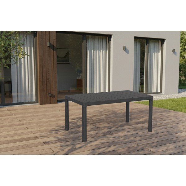 Iš plastiko sodo valgomojo stalas 94x159 cm Scandi – Keter-image-1